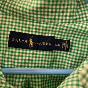 Mens Ralph Lauren button up